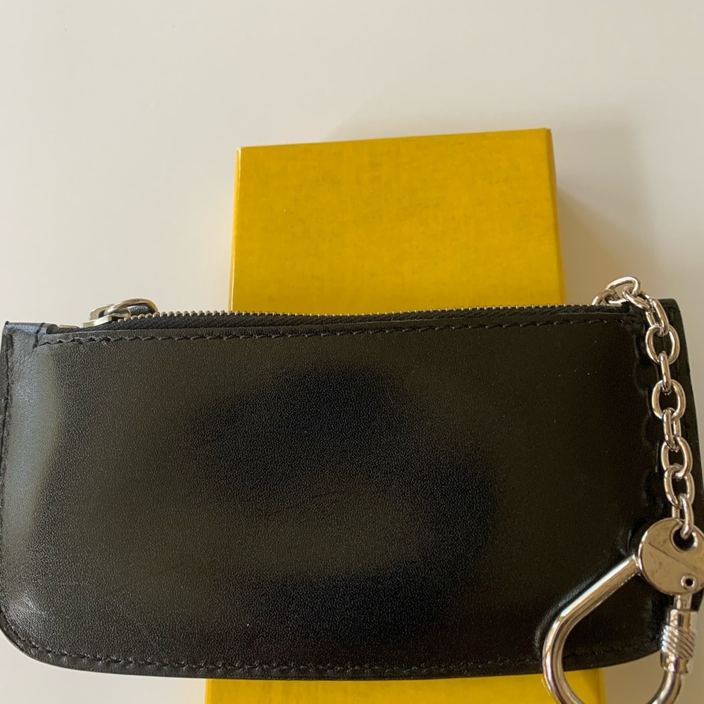 FENDI KEYCHAIN WITH CARD CASE.  VINTAGE FENDI - Picture 6 of 12